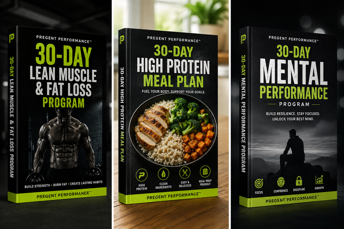 Pregent Performance™ Complete 30-Day Performance System — 3-PDF Bundle
